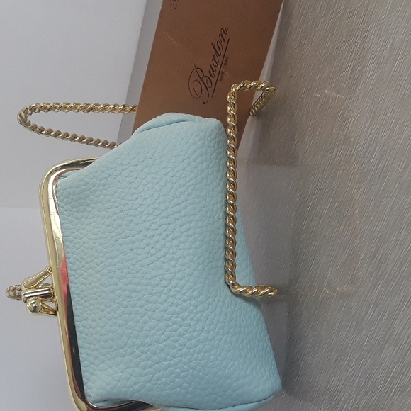 Buxton Coin Purse-soft blue - Picture 3 of 7